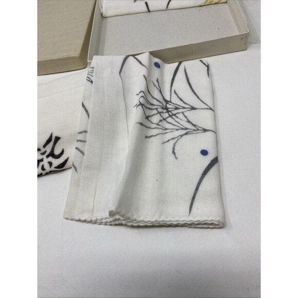 VTG Gift Set of 5 Japanese Cotton Terry Multi-Purpose Tenugui Towels - Picture 5 of 7